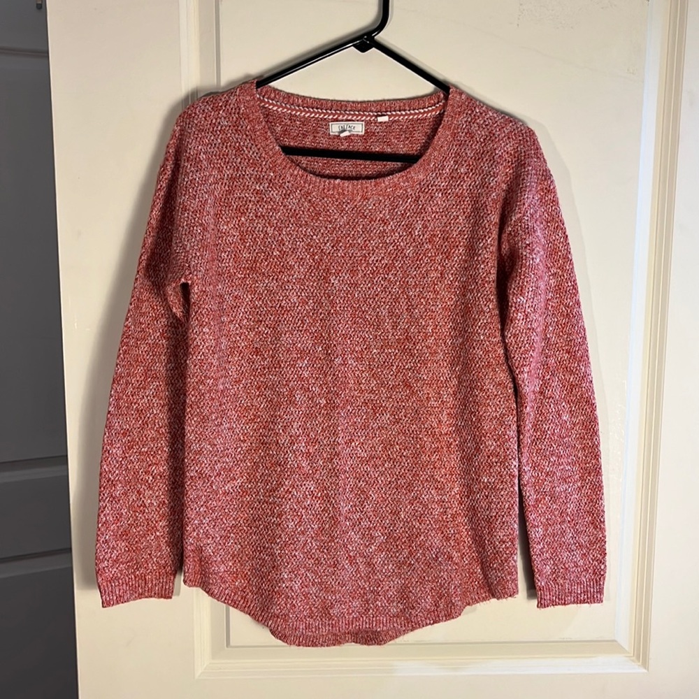 Woman’s Red/Orange Sweater
